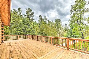 Updated Ruidoso Cabin w/ Spacious Deck & View