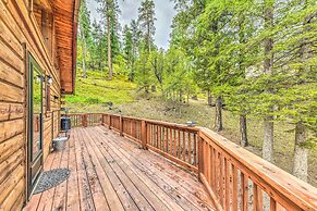 Updated Ruidoso Cabin w/ Spacious Deck & View