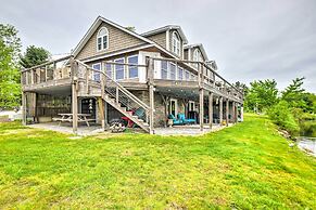 Stunning Enfield Home w/ Deck & Boat Dock!