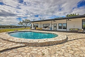 Trendy Fredericksburg Pad w/ Pool & Valley Views!