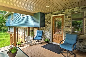 Cabin w/ Dock & Porch Across From Balsam Lake