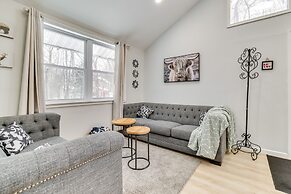 Walk to Lake: Tobyhanna Home w/ Hot Tub & Fire Pit