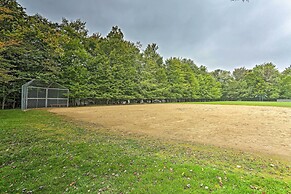 Walk to Lake: Tobyhanna Home w/ Hot Tub & Fire Pit