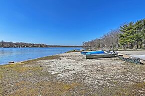 Walk to Lake: Tobyhanna Home w/ Hot Tub & Fire Pit