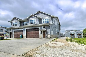 Chic Plymouth Townhome < 1 Mi to Road America