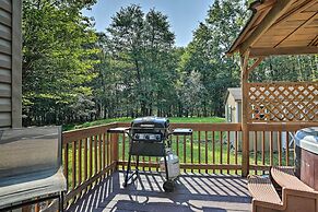 Near Lake & Hiking: Pocono Home w/ Hot Tub