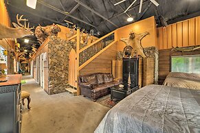 Family Leatherwood Resort Cabin w/ Fire Pit!
