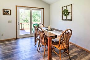 Family Home w/ Deck, Yard, Dock on Rock River