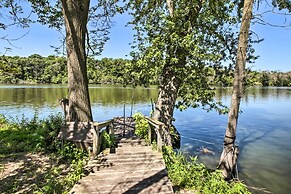 Family Home w/ Deck, Yard, Dock on Rock River