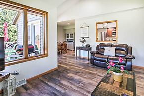 Family Home w/ Deck, Yard, Dock on Rock River