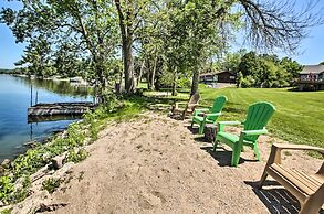 Family Home w/ Deck, Yard, Dock on Rock River