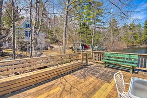 Lakefront Retreat w/ Kayaks, Grill, Fire Pit!