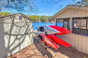 Lakefront Retreat w/ Kayaks, Grill, Fire Pit!