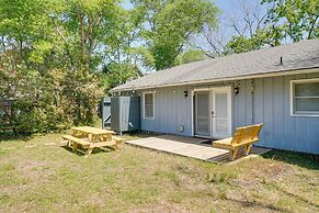 Oak Island Home w/ Spacious Backyard & Porch