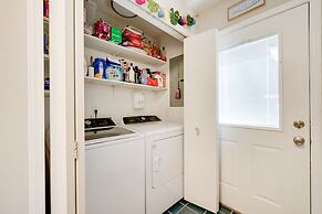 Oak Island Home w/ Spacious Backyard & Porch