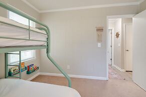 Oak Island Home w/ Spacious Backyard & Porch