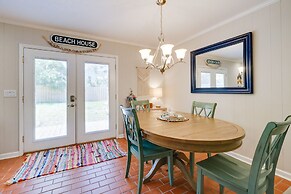 Oak Island Home w/ Spacious Backyard & Porch