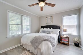 Oak Island Home w/ Spacious Backyard & Porch