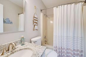 Oak Island Home w/ Spacious Backyard & Porch