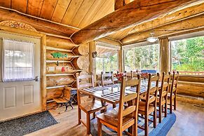 < 1 Mi to Lake Granby: Log Cabin w/ Fire Pit