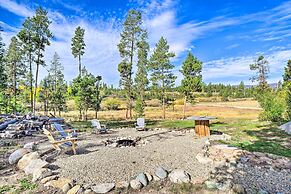 < 1 Mi to Lake Granby: Log Cabin w/ Fire Pit