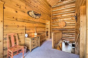 < 1 Mi to Lake Granby: Log Cabin w/ Fire Pit