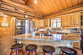 < 1 Mi to Lake Granby: Log Cabin w/ Fire Pit