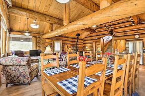 < 1 Mi to Lake Granby: Log Cabin w/ Fire Pit