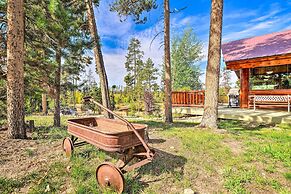 < 1 Mi to Lake Granby: Log Cabin w/ Fire Pit