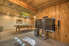 Deck w/ Private Hot Tub: Lakefront Raystown Cabin!