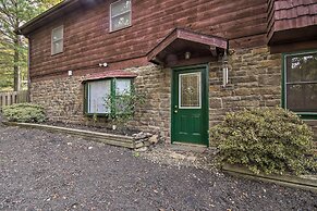 Deck w/ Private Hot Tub: Lakefront Raystown Cabin!