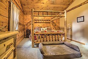 Deck w/ Private Hot Tub: Lakefront Raystown Cabin!