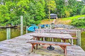Relaxing Riverfront Cottage w/ Boat Dock!