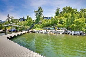 ~14 Mi to Schweitzer Mtn: Lakefront Home