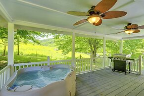 Secluded Marshall Cottage w/ Hot Tub & Mtn Views!