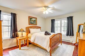 Large Deck & Fire Pit: Secluded Pocono Lake Home