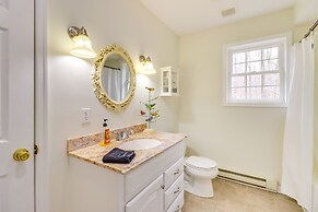 Large Deck & Fire Pit: Secluded Pocono Lake Home