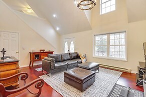 Large Deck & Fire Pit: Secluded Pocono Lake Home