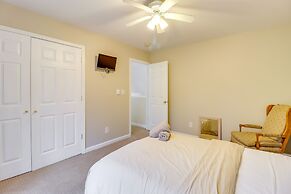 Large Deck & Fire Pit: Secluded Pocono Lake Home