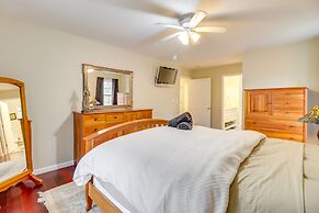 Large Deck & Fire Pit: Secluded Pocono Lake Home