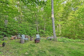 Large Deck & Fire Pit: Secluded Pocono Lake Home