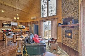 Hot Tub & Views: Charming Bryson City Cabin!