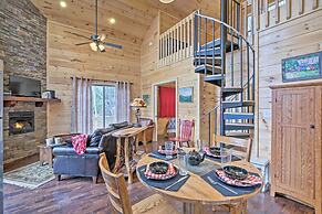 Hot Tub & Views: Charming Bryson City Cabin!