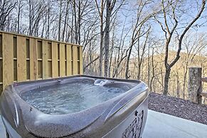 Hot Tub & Views: Charming Bryson City Cabin!