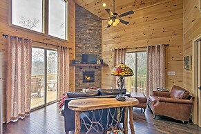 Hot Tub & Views: Charming Bryson City Cabin!