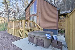 Hot Tub & Views: Charming Bryson City Cabin!