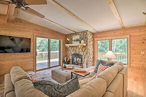 Spacious Cabin on Cross Lake: Treehouse & Sauna!