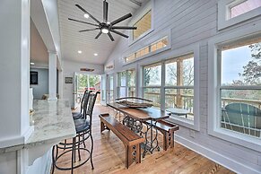 Spacious Lakefront Retreat w/ Hot Tub + Dock!