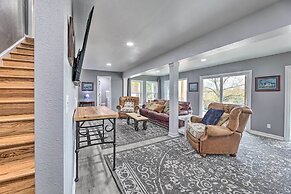 Spacious Lakefront Retreat w/ Hot Tub + Dock!