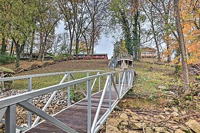 Spacious Lakefront Retreat w/ Hot Tub + Dock!